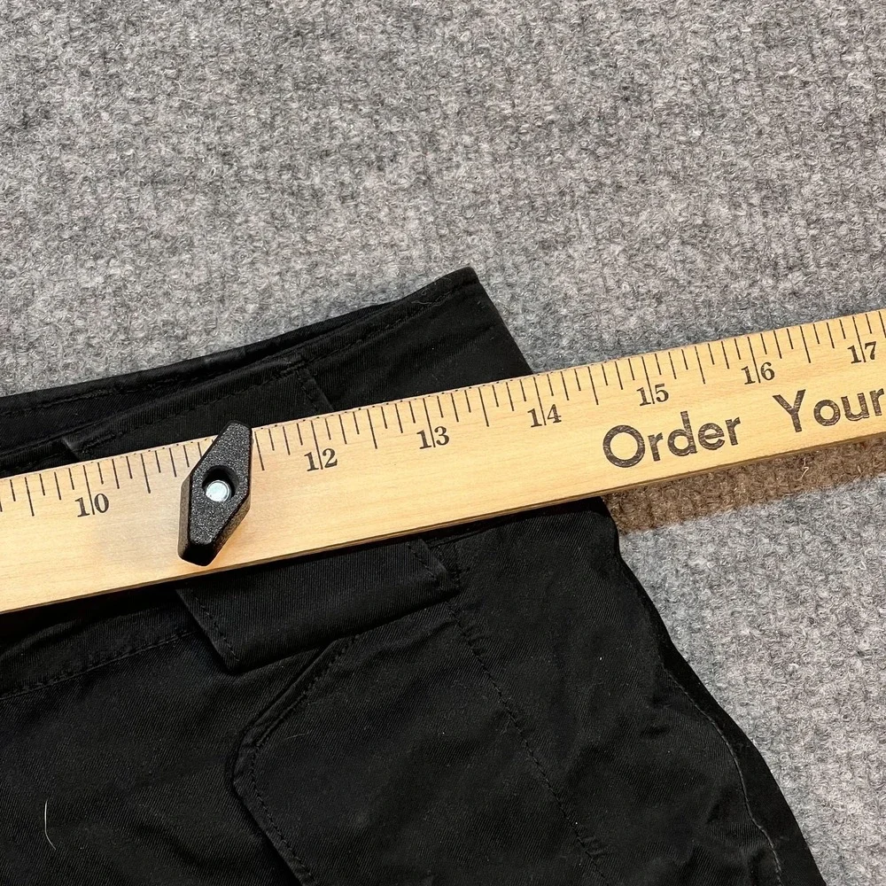 Columbia Snow Pants Mens Medium Black Insulated Ski Waterproof Zip Pockets